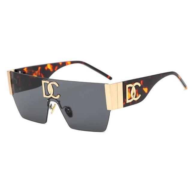 Lunettes de Soleil Carrées de Luxe pour Femmes