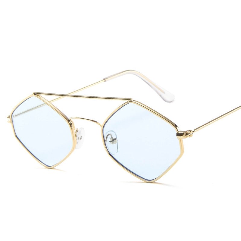 Lunettes de Soleil Élégantes en Métal pour Femmes
