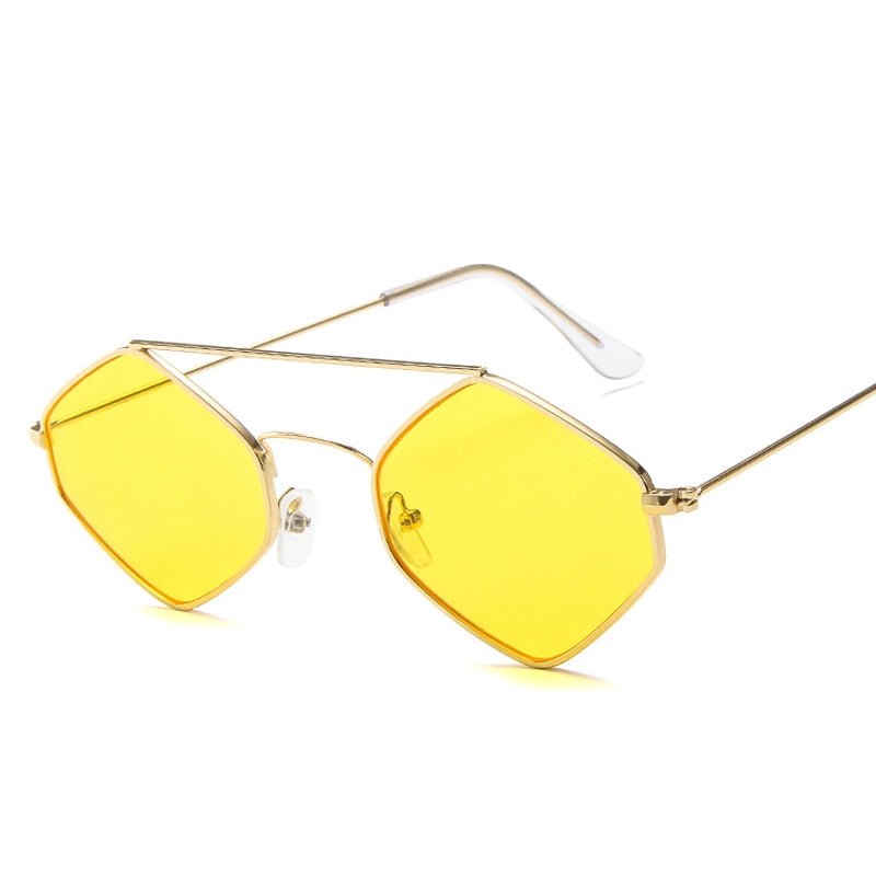 Lunettes de Soleil Élégantes en Métal pour Femmes