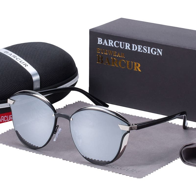 Lunettes de Soleil Rondes Polarisées pour Femmes