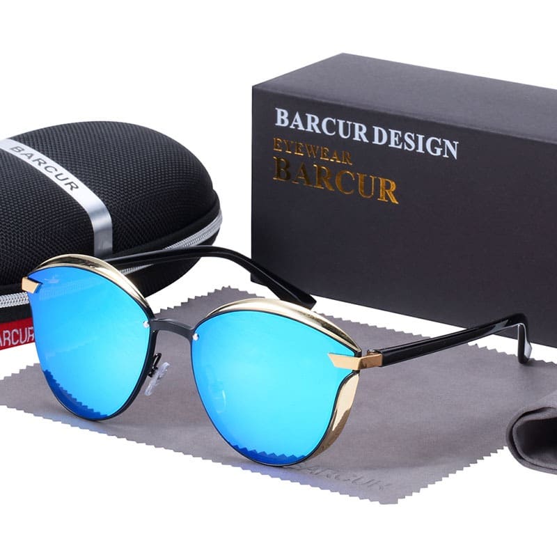 Lunettes de Soleil Rondes Polarisées pour Femmes