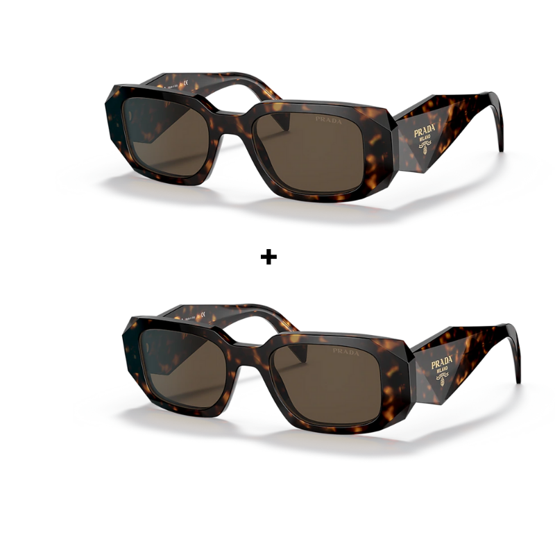MARS NOIR - 2 Lunettes Unisexes - Gucci | Prada - Achetez 1 Obtenez 2