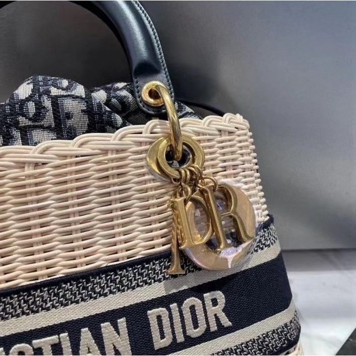 Mini Lady Dior Oblique