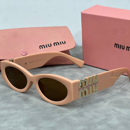 Lunettes de Soleil MM Cat Eye avec Logo