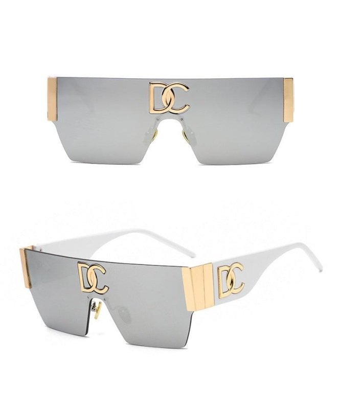 Lunettes de Soleil Carrées de Luxe pour Femmes