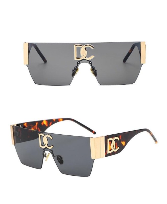 Lunettes de Soleil Carrées de Luxe pour Femmes