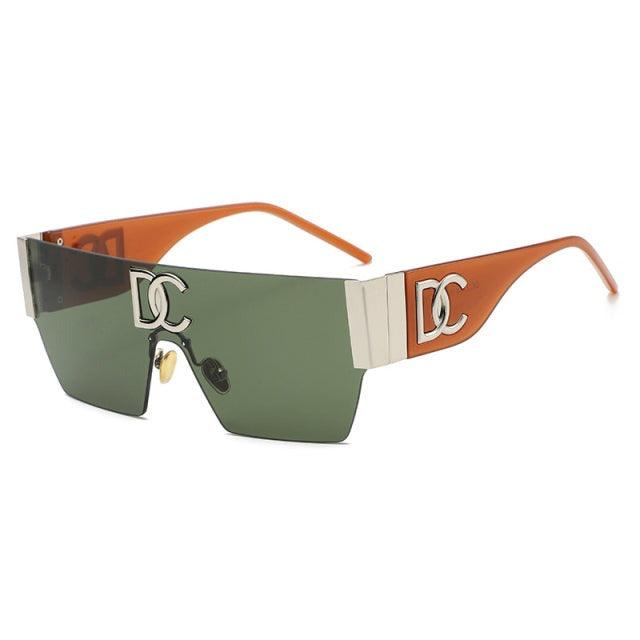 Lunettes de Soleil Carrées de Luxe pour Femmes