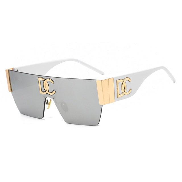 Lunettes de Soleil Carrées de Luxe pour Femmes