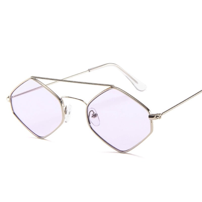 Lunettes de Soleil Élégantes en Métal pour Femmes