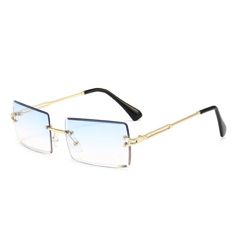 Lunettes de Soleil Rectangulaires pour Femmes - Mode Européenne